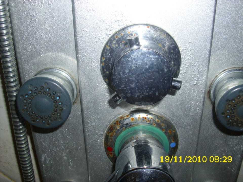 Verrostete Duscharmatur Serenity Alpha Beach