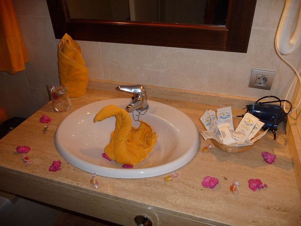 Netter Willkommensgruß Hotel Floresta