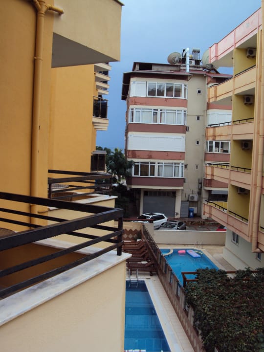 Seitlicher Meerblick Kleopatra Ikiz Hotel