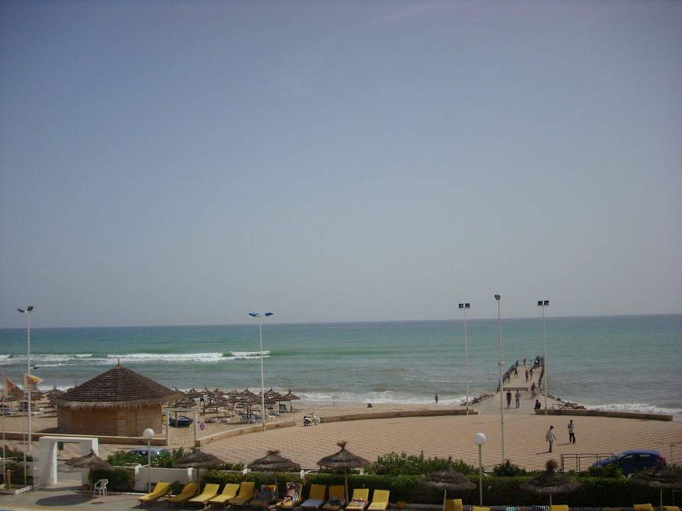 Ausblick aus anderem Zimmer Hotel Caribbean World Nabeul