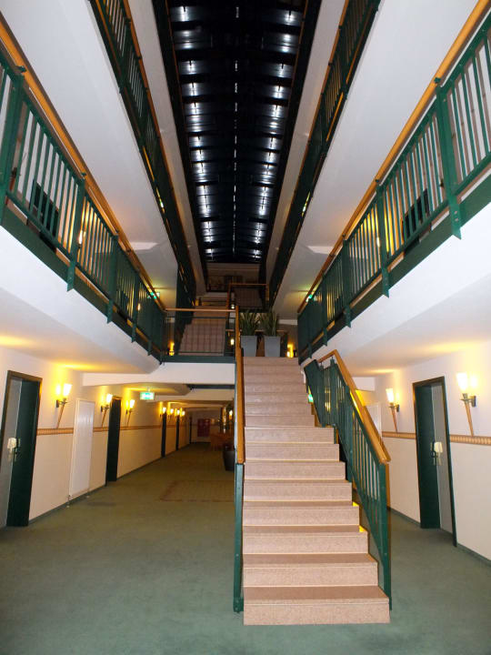 Treppenhaus des Hotels Suite Hotel Leipzig