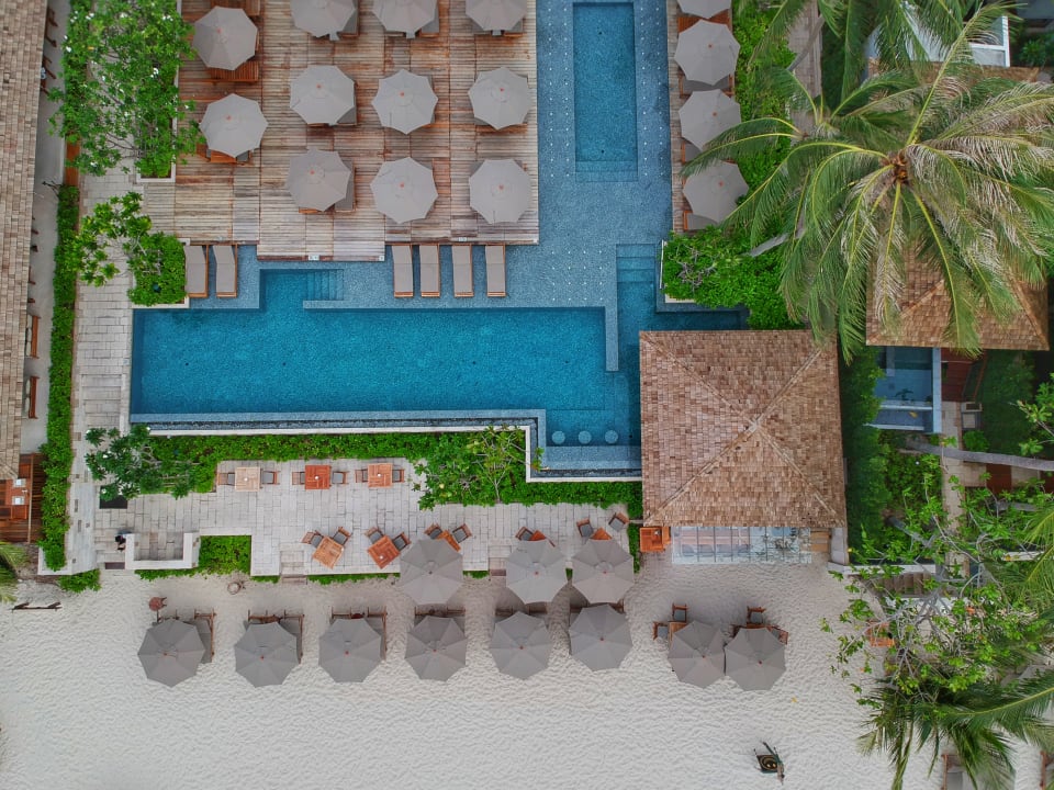 Pool Banana Fan Sea Resort