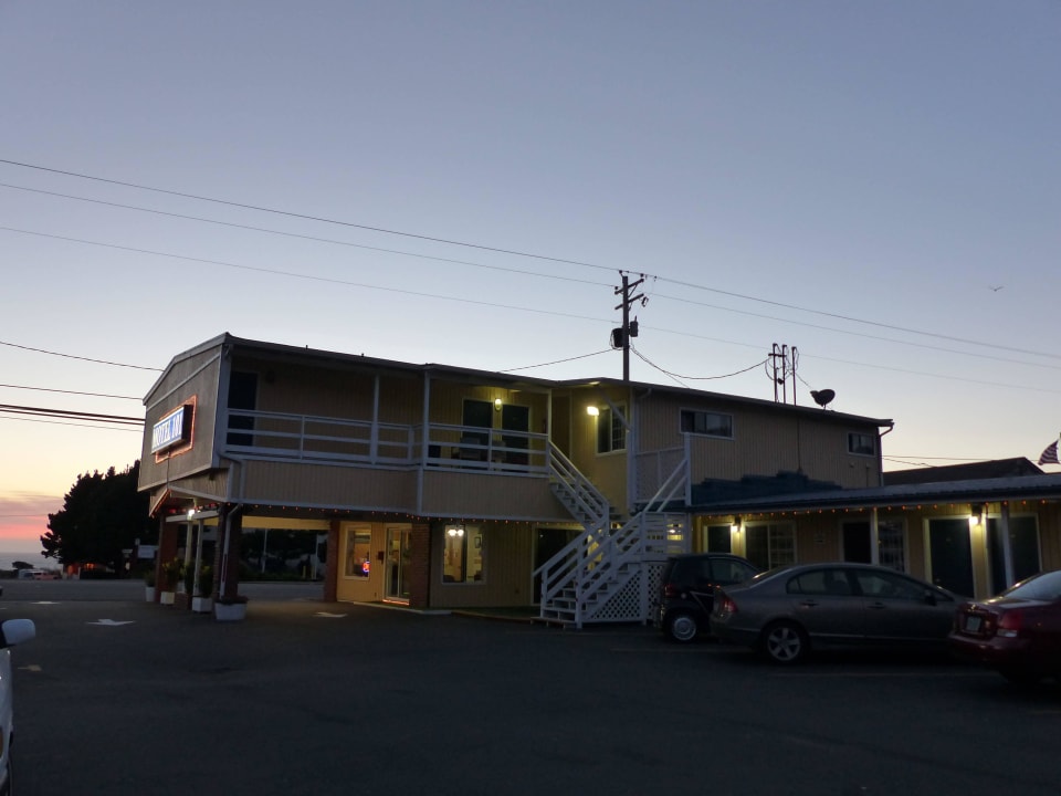 Motel mit Pazifik im Hintergrund Motel 101