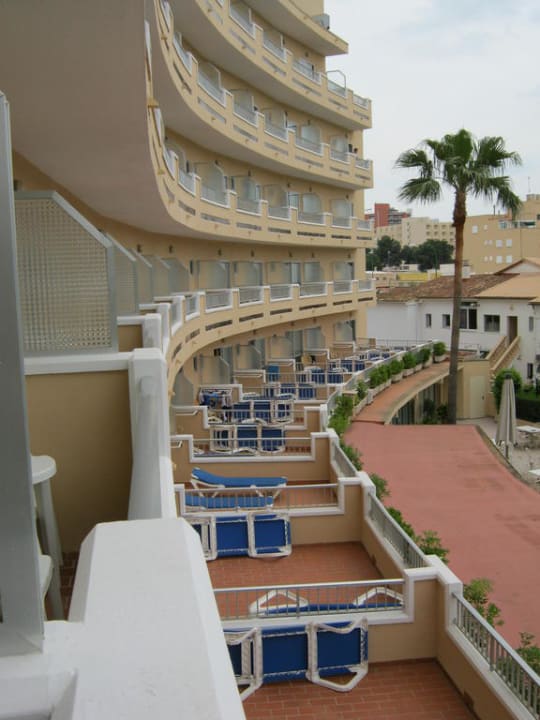 Rundblick aus dem Zimmer Hotel Metropolitan Playa