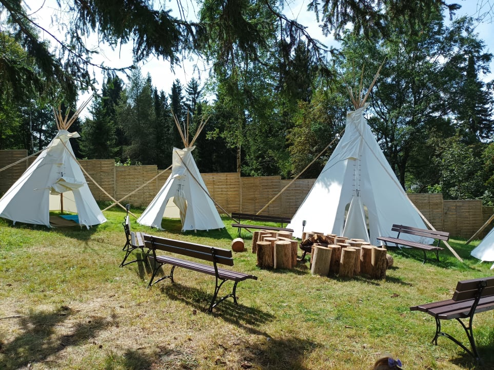 Gartenanlage AHORN Panorama Hotel Oberhof