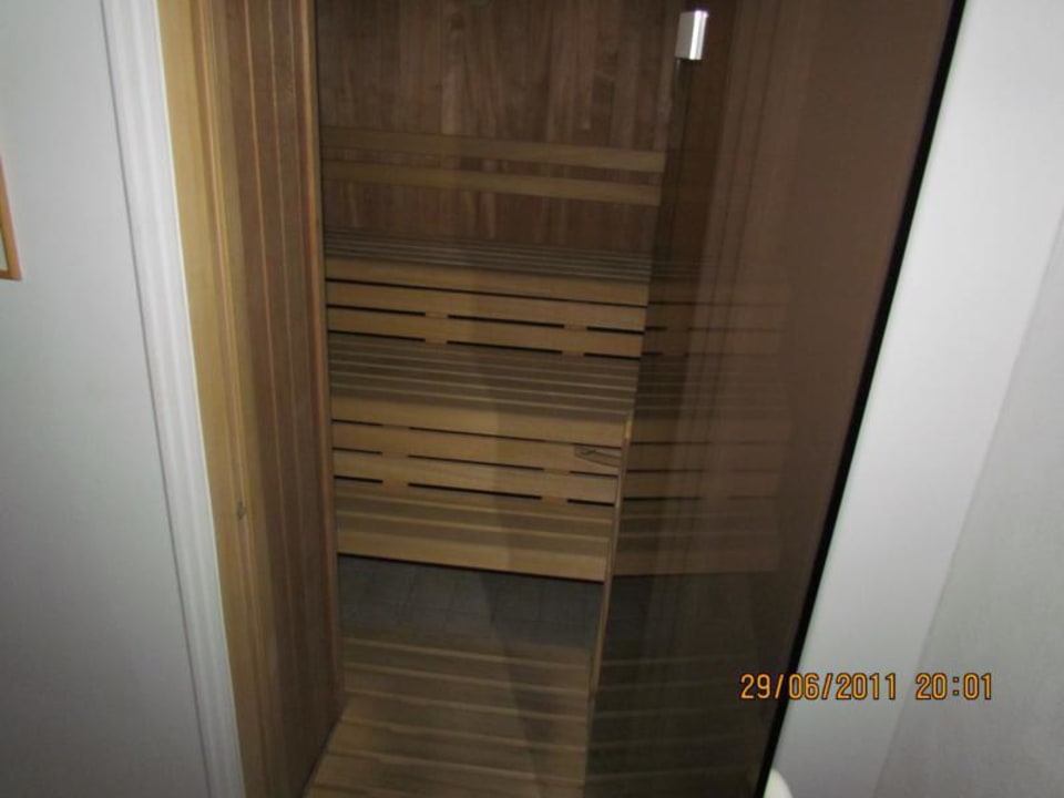 Eingang Sauna Hotel Margun