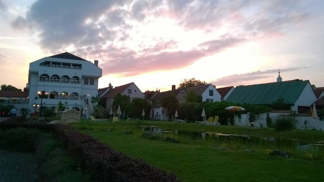 Abendstimmung Privathotel Das Schmidt
