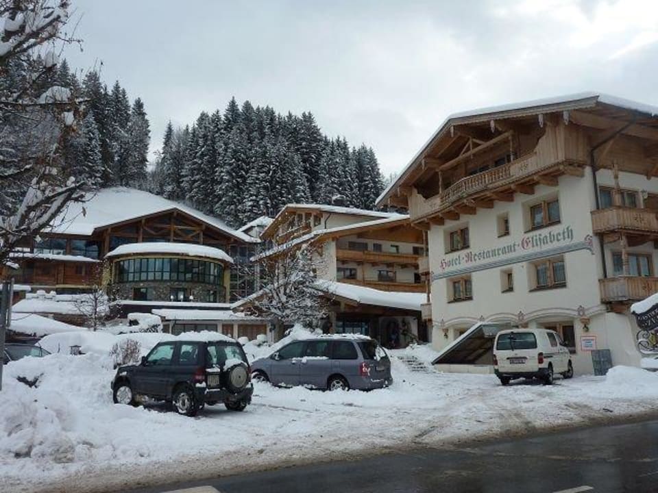 Es ist Winter Hotel Elisabeth