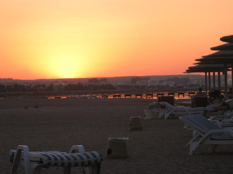 Sonnenuntergang  Stella Beach Resort & Spa Makadi Bay