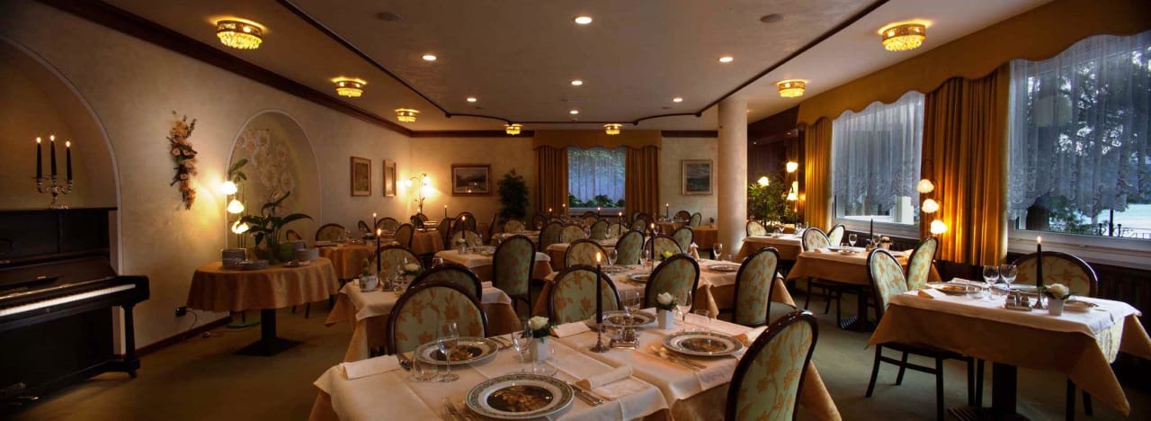 Dinner at the Restaurant Hotel Miralago