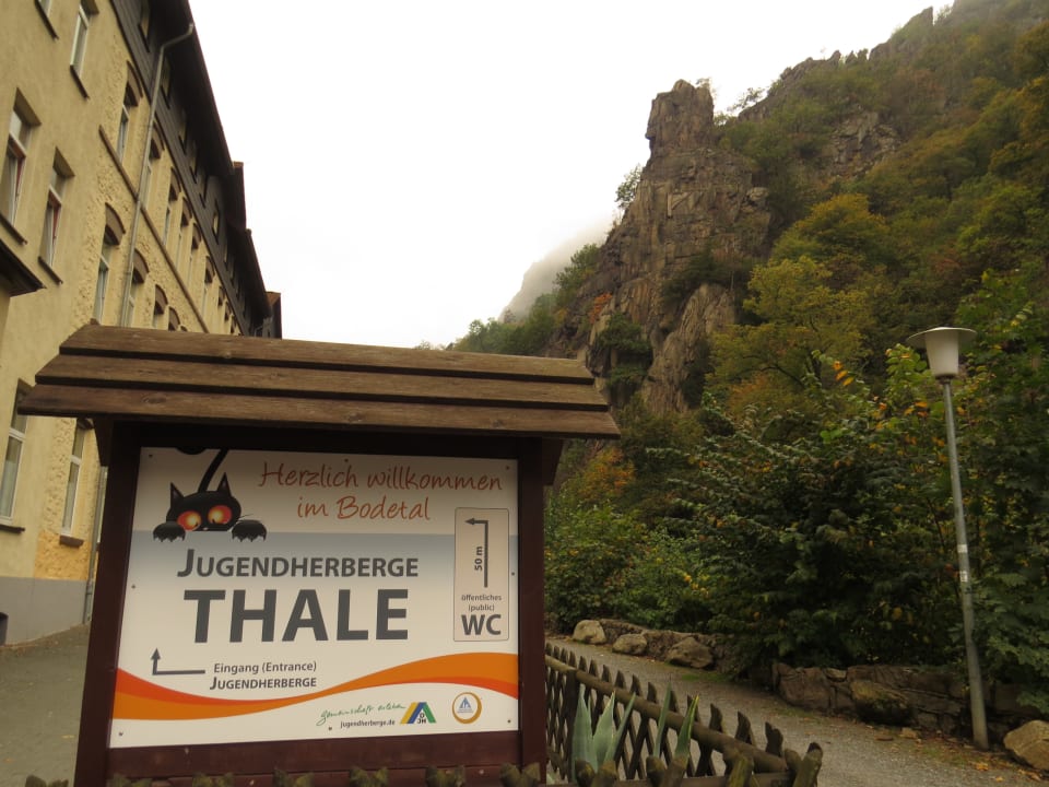 Außenansicht Jugendherberge Thale