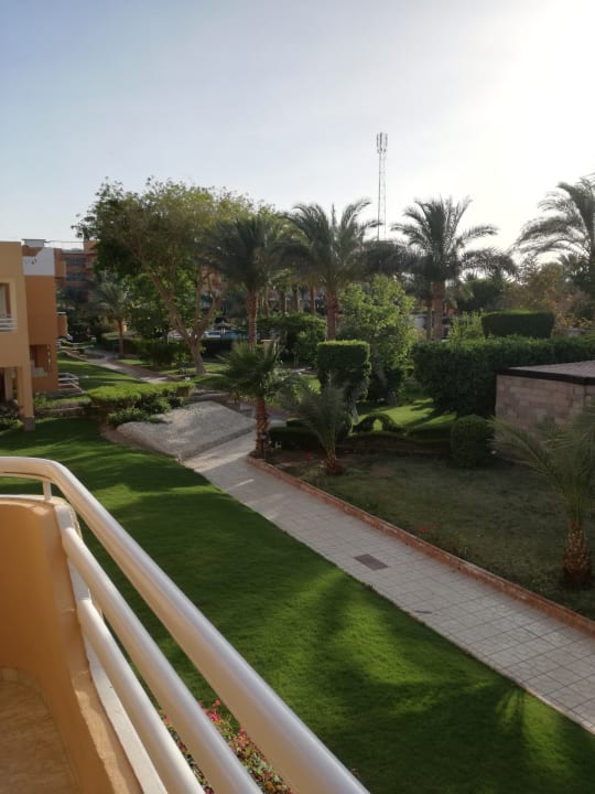 Von unserem Balkon Golden Beach Resort