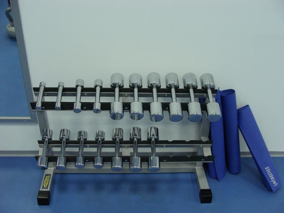 Gepflegter Fitnessraum im Hotel Soline Bluesun Hotel Soline