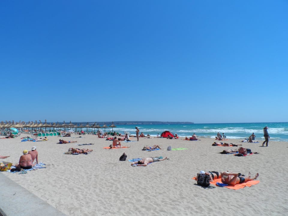 Strand - halb belegt HSM Golden Playa