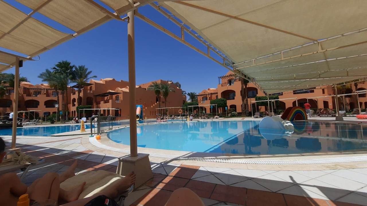 Ausblick Jaz Makadi Oasis Resort