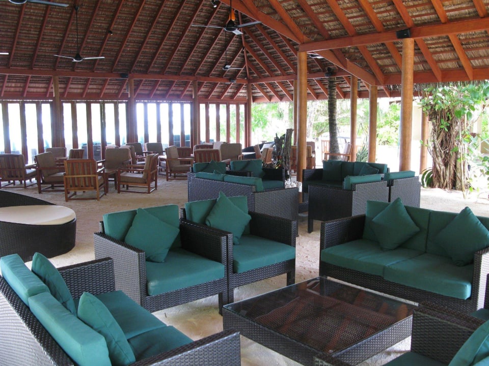 Die Bar früh am Morgen Summer Island Maldives