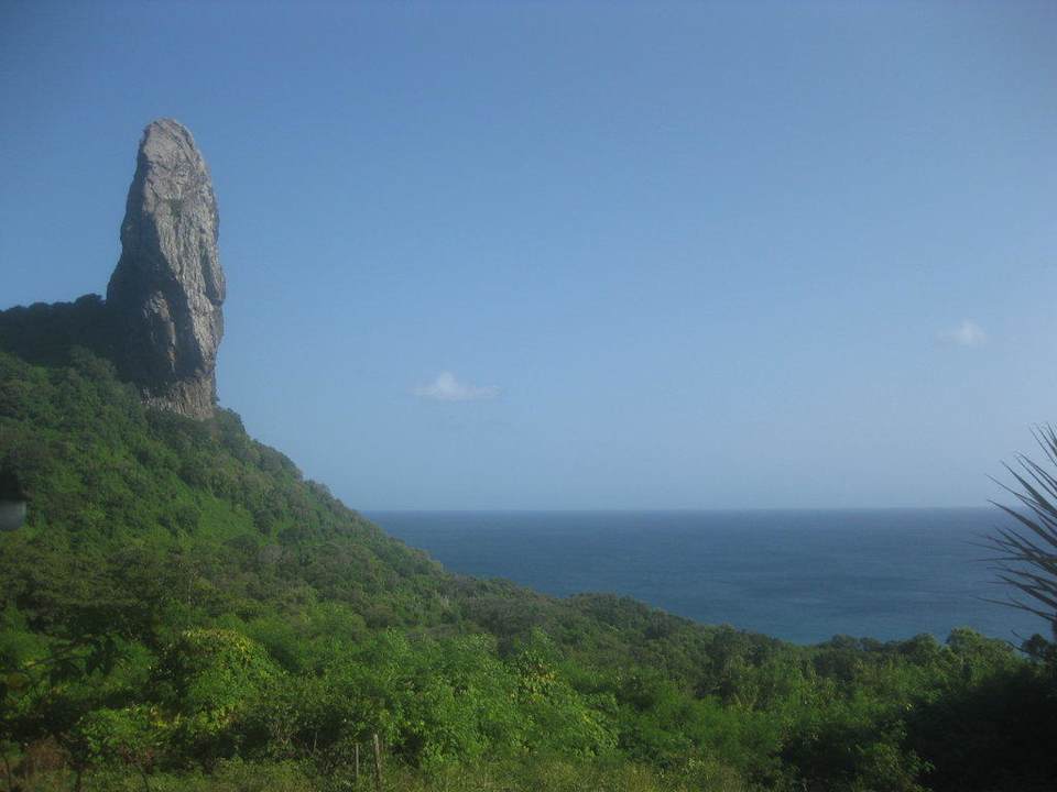 Blick von Pousada aufs Meer Pousada da Filó