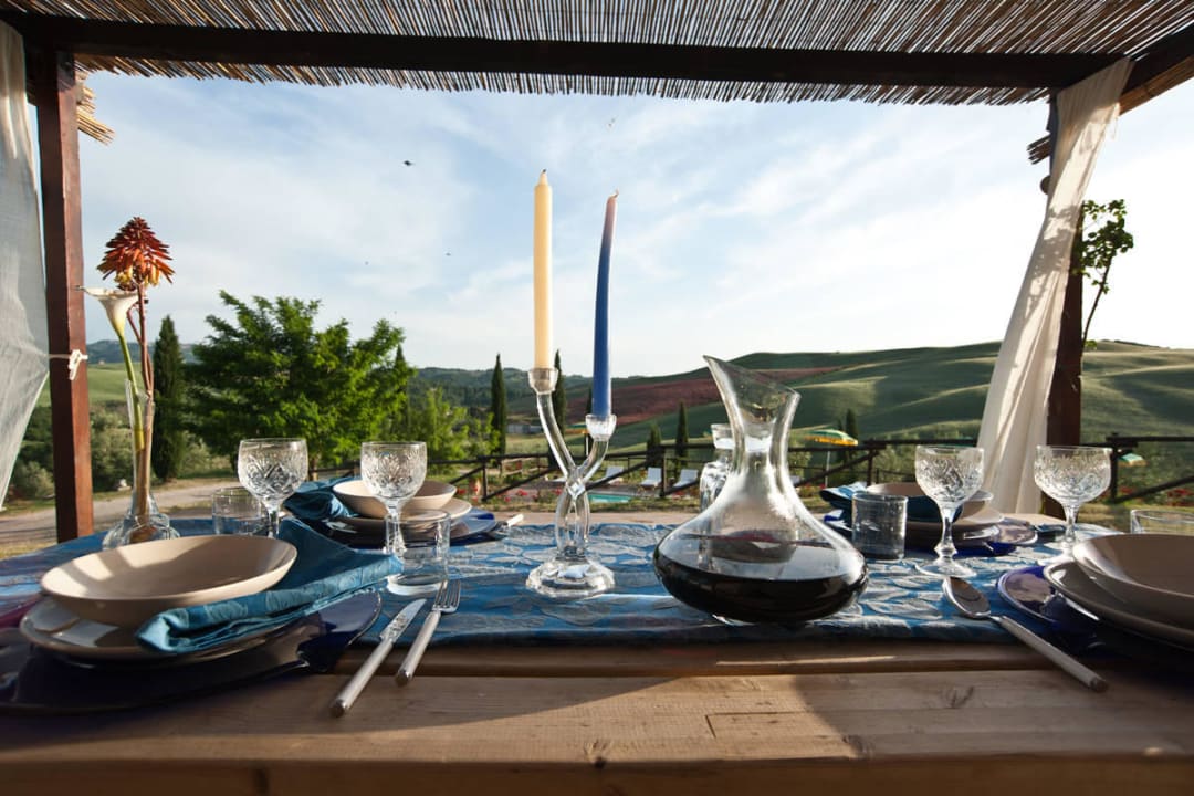 External gazebo Agriturismo Podere Campaini