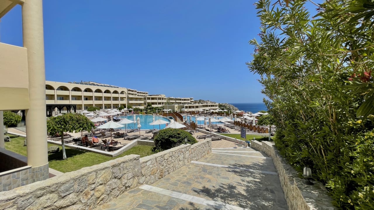 Ausblick Hotel Kalithea Horizon Royal