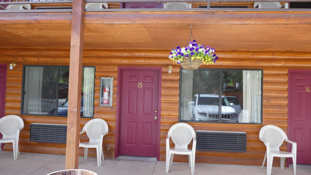 Unser zimmer Austin's Chuckwaggon Motel