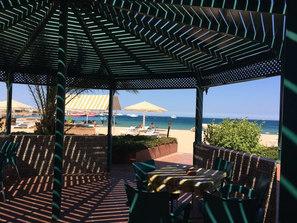 Ausblick von der Beachbar  Menaville Safaga