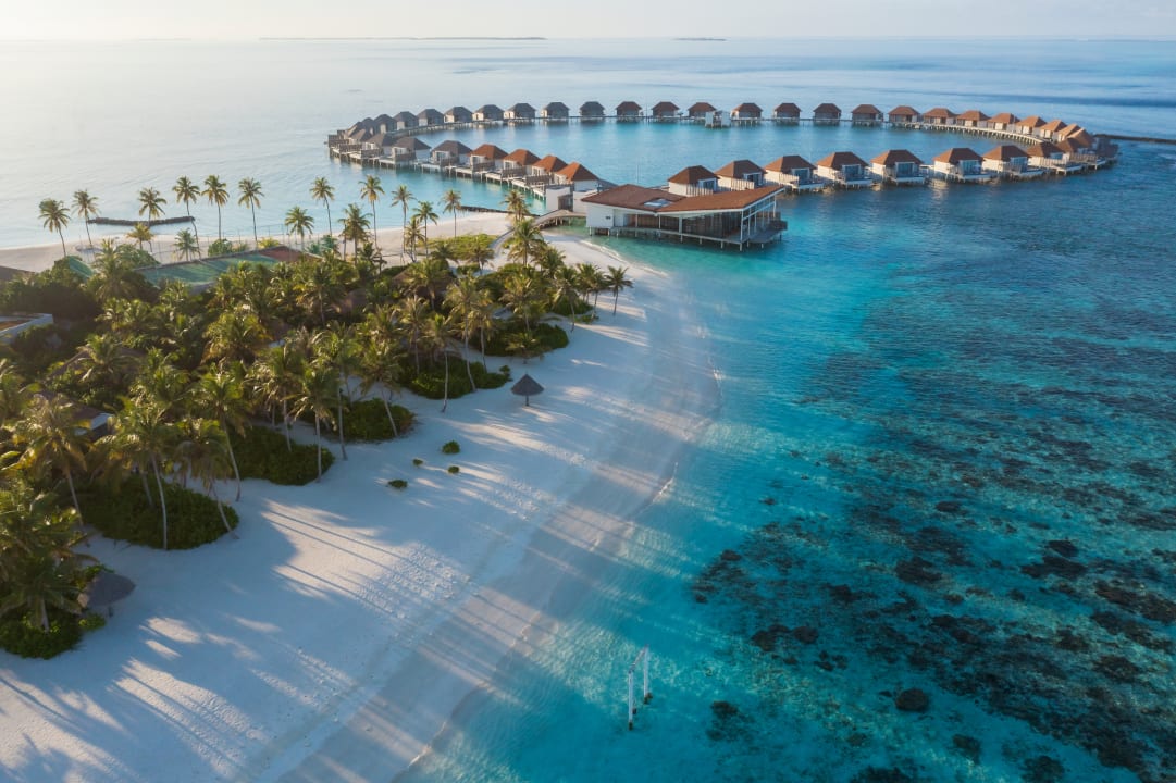 Außenansicht Radisson Blu Resort Maldives