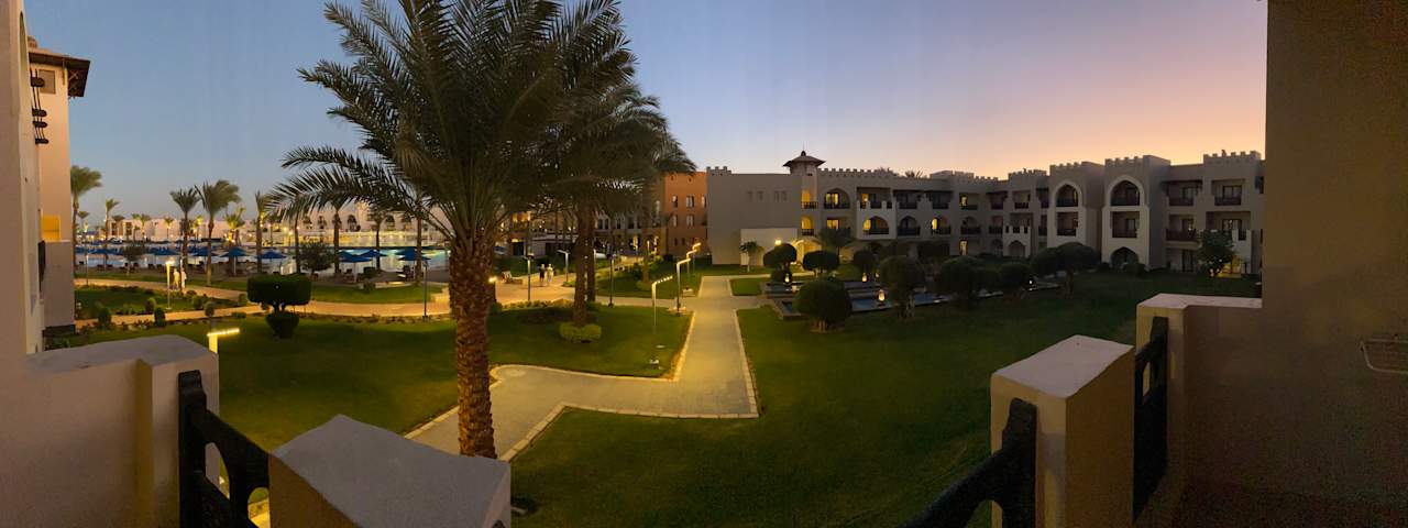 Gartenanlage Pickalbatros Palace Hotel-Port Ghalib