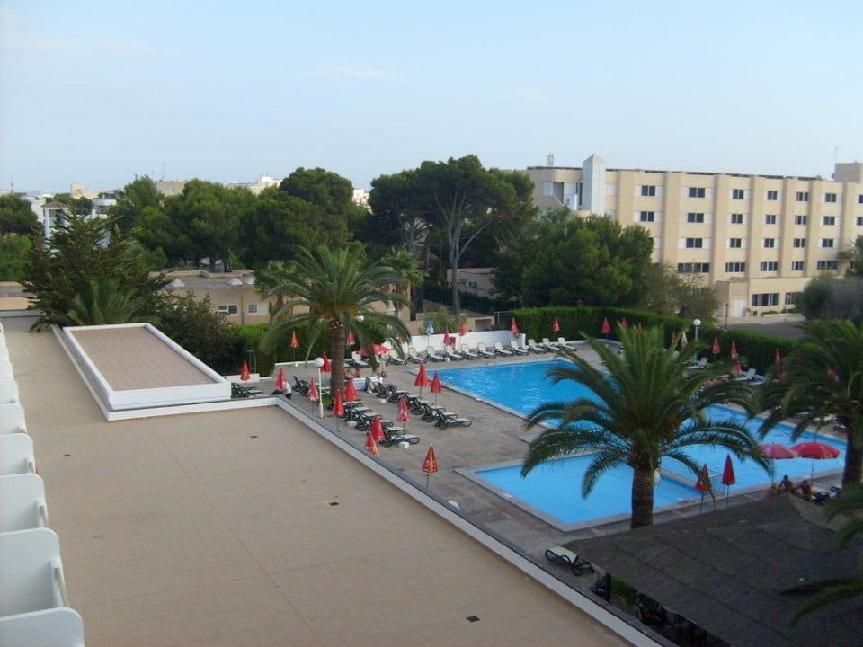 Blick auf den Pool Millor Sol