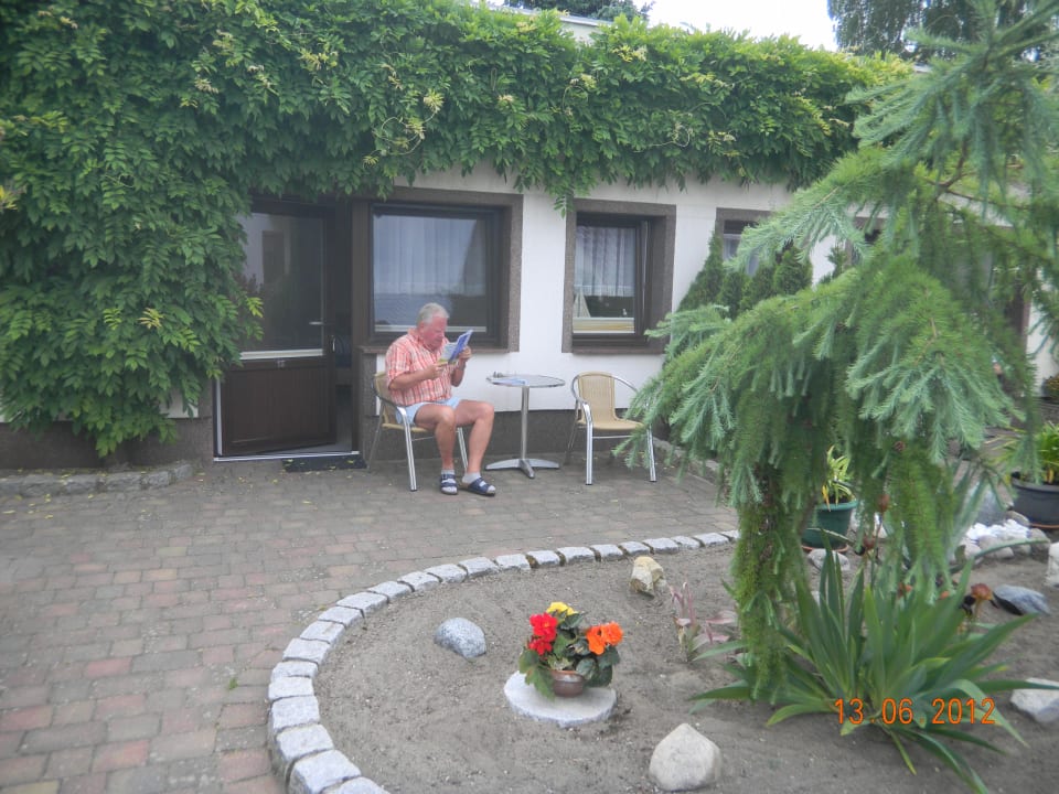 Blick auf unser Zimmer Pension Kleine Insel®