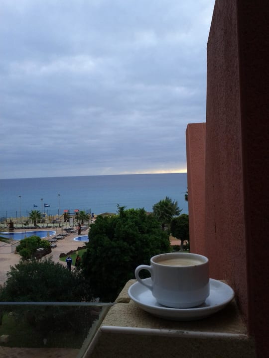 Kaffee auf der Terrasse Hotel H10 Tindaya