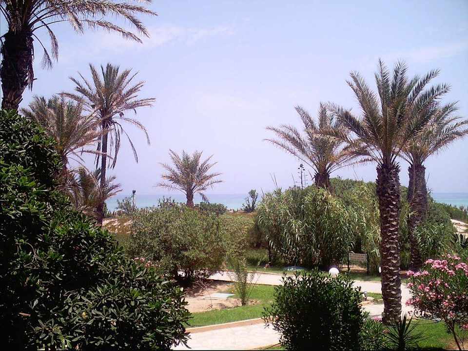Aussicht von unserem Zimmer El Ksar Resort & Thalasso
