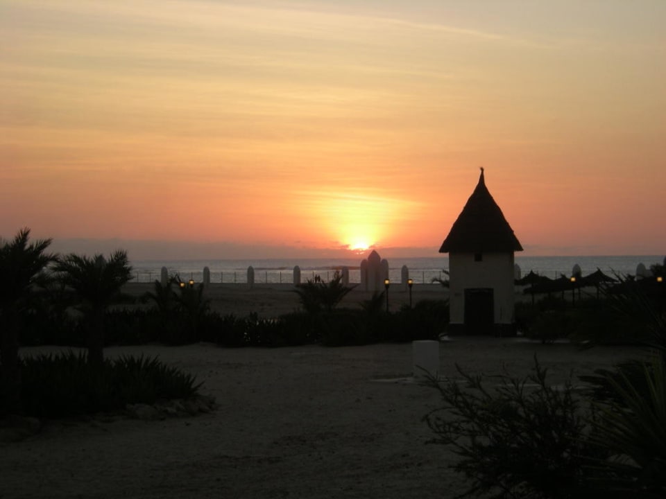 Sonnenuntergang Hotel Riu Karamboa