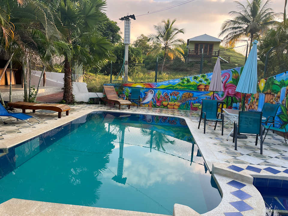Pool Hostal Recuerdos del Tayrona