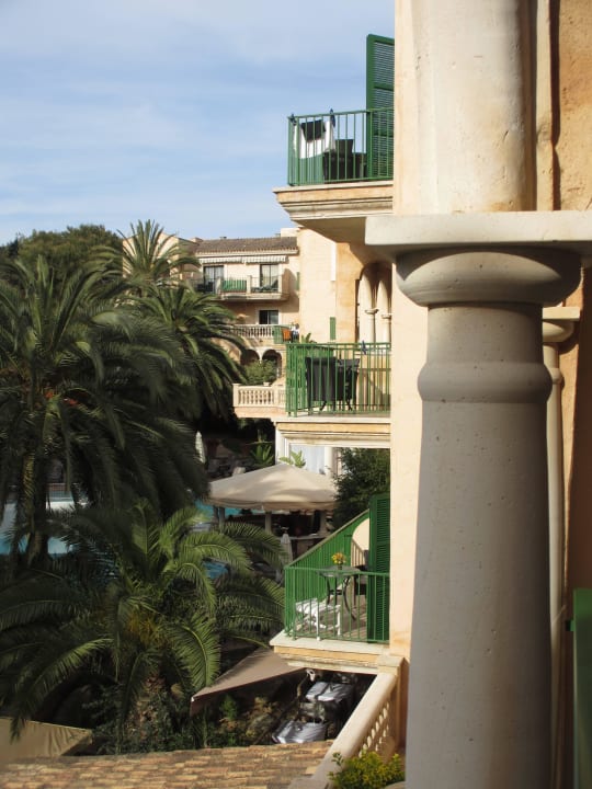 Blick vom Balkon Lago Garden