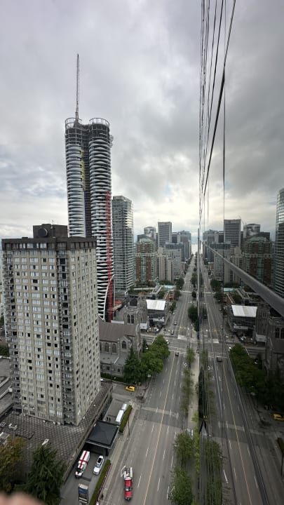 Ausblick Hotel Sheraton Vancouver Wall Center