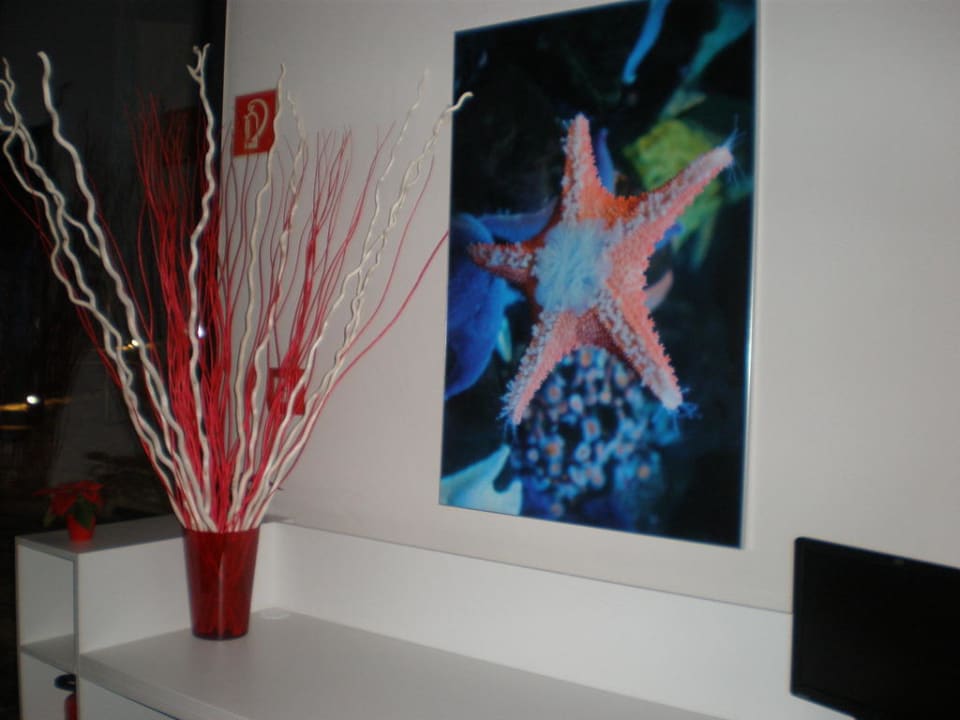 Passend zum Hotelmotto Friendly Cityhotel Oktopus