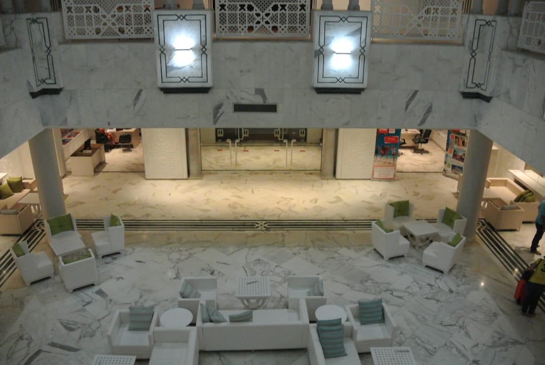 Lobby von oben Vincci Helios Beach