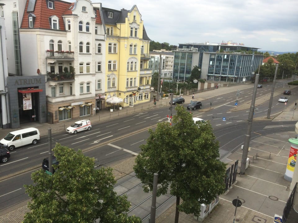 View to street Best Western Hotel Kurfürst Wilhelm I