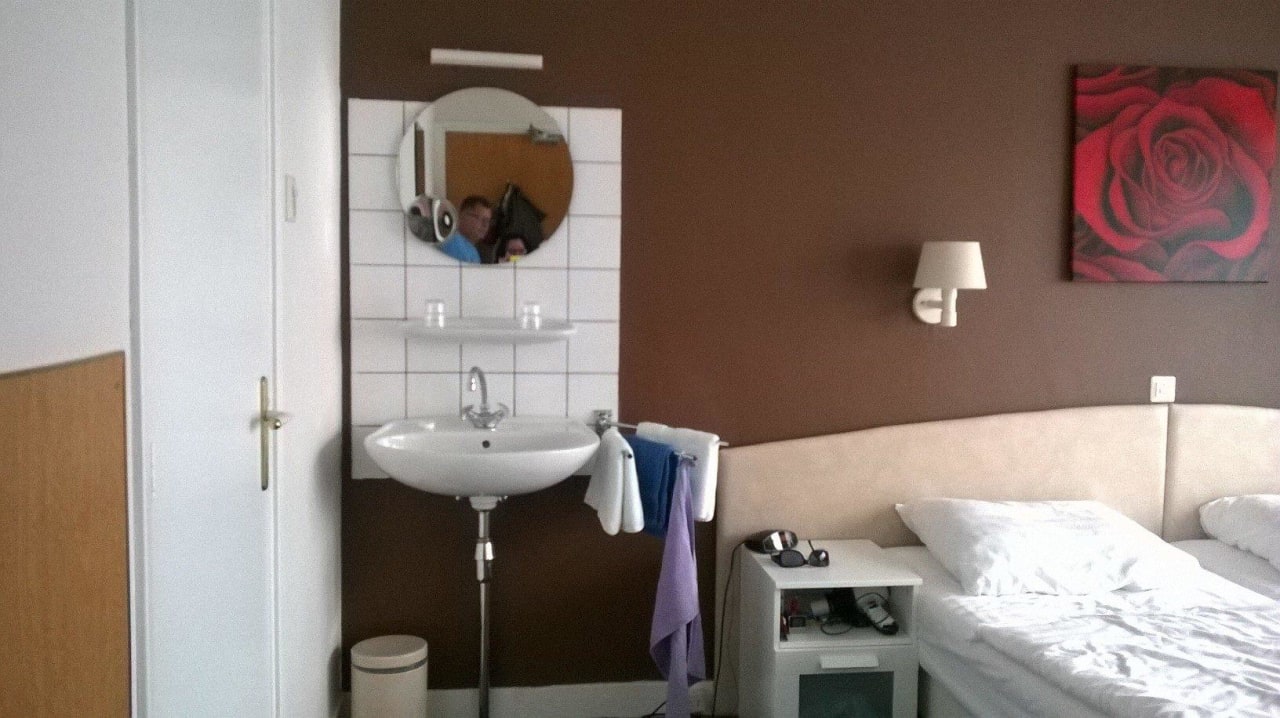 Siegel mit Waschbecken Hotel De Stern