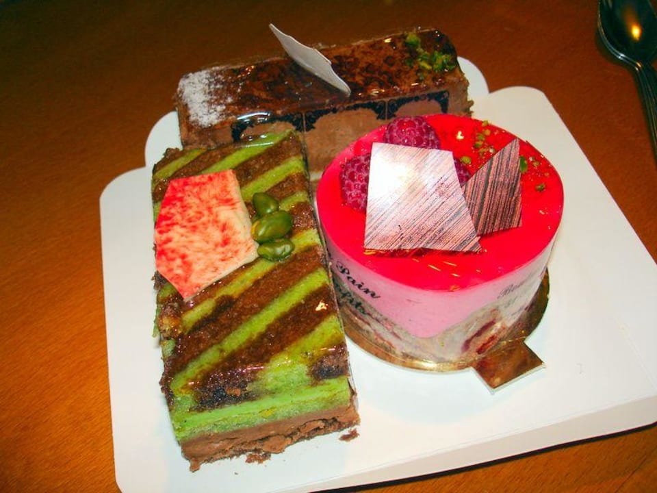 Leckereien aus der Patisserie Hotel Le Dauphin