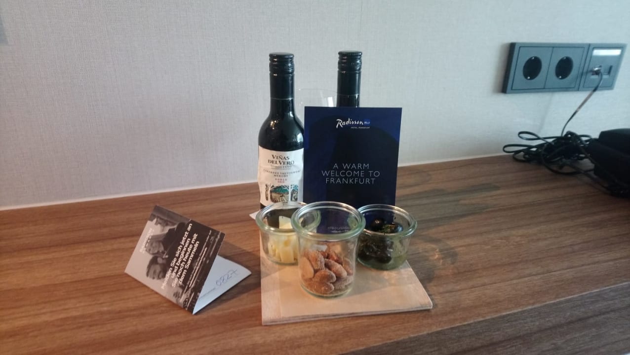 Zimmer Radisson Blu Hotel Frankfurt