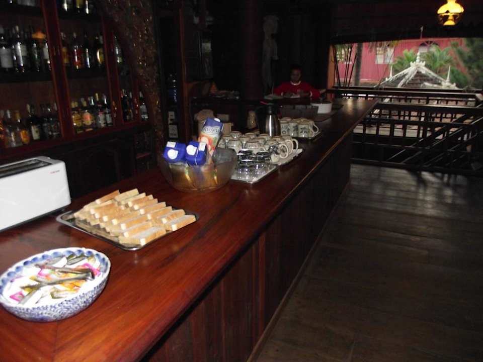 Frühstück Hotel Terres Rouges Lodge