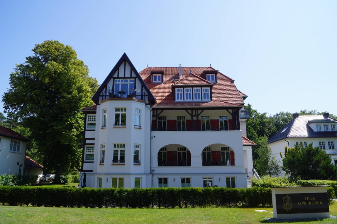 Außenansicht Ferienwohnungen Villa Löwenstein