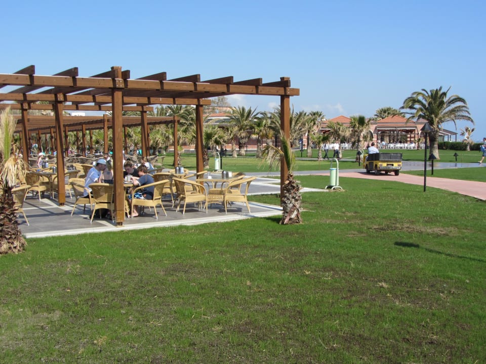 Hier stand der Holzturm der Animateure Megasaray Club Belek