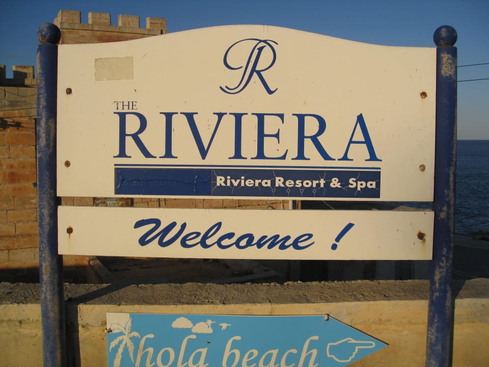Hinweisschild Riviera Spa Resort - Adults Only