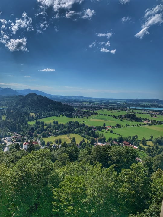 Ausblick Alpenhotel Ammerwald