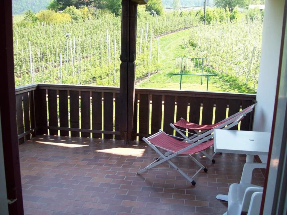 Balkon Pension Gletscherblick