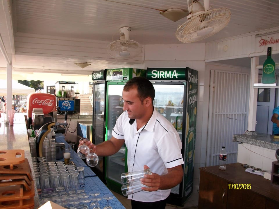 Strandbar mit Personal Hotel Club Paradiso