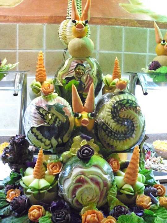 Büffet Pickalbatros Alf Leila Wa Leila Resort - Neverland Hurghada