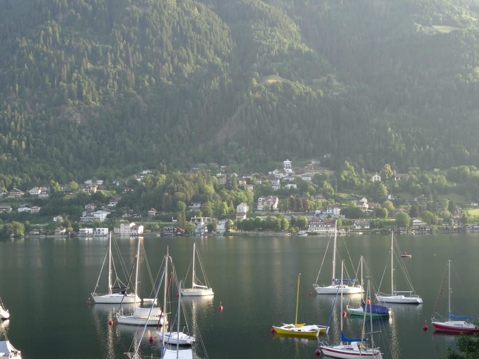 Aussicht vo der Terrasse Restaurrant ROBINSON LANDSKRON